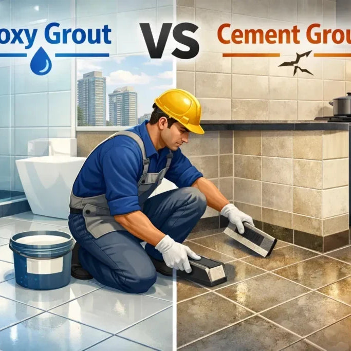 Epoxy Grout vs Cement Grout: Which Is Right for Your Tiling Project?