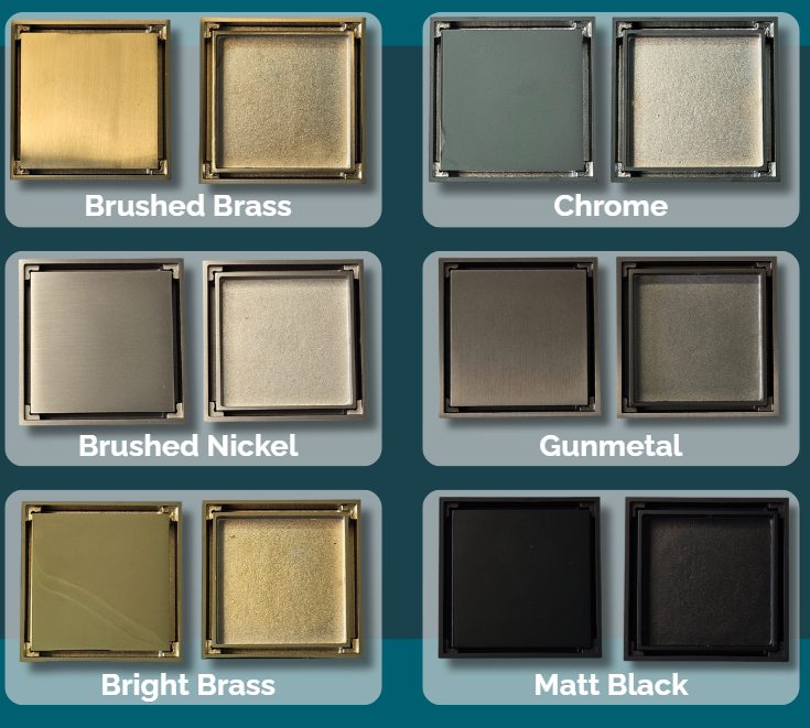 TECHNO 2-in-1 Drain " INVISITILE"