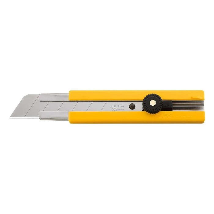 OLFA Knife 25mm combo with 5  Spare Blades