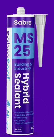 SABRESeal - MS25 300ml Cartridge (Building & Industrial Hybrid Sealant)