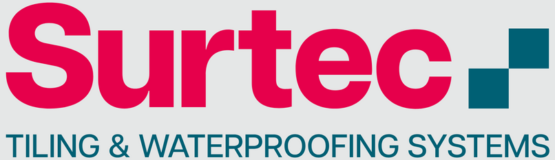 Surtec logo with tagline on grey background