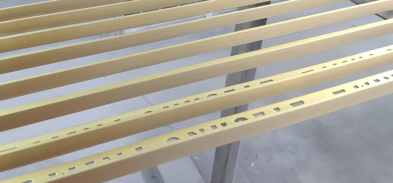 Brass Techno Trim 2.5mtr (Anti-oxidised)